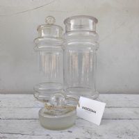 Ingrandisci l'immagine Miniatura dell'articolo Contenitori Contenitore in vetro per caramelle vintage n.365