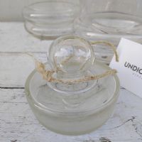 Ingrandisci l'immagine Miniatura dell'articolo Contenitori Contenitore in vetro per caramelle vintage n.365