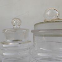 Ingrandisci l'immagine Miniatura dell'articolo Contenitori Contenitore in vetro per caramelle vintage n.365