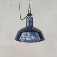 Miniatura dell'articolo Lampada industriale a sospensione vintage EKA Ungheria - Oggetto n.260