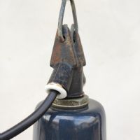 Miniatura dell'articolo Lampada industriale a sospensione vintage EKA Ungheria - Oggetto n.260