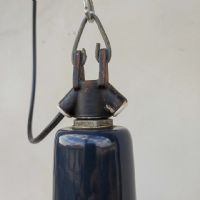 Miniatura dell'articolo Lampada industriale a sospensione vintage EKA Ungheria - Oggetto n.260
