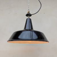 Ingrandisci l'immagine Miniatura dell'articolo Lampada industriale a sospensione Lampada industriale a sospensione vintage D35 n.326