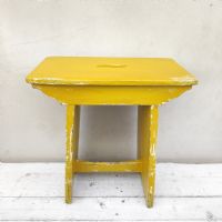 Ingrandisci l'immagine Miniatura dell'articolo Sgabello rurale vintage Sgabello rurale di campagna vintage n.361