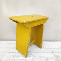 Ingrandisci l'immagine Miniatura dell'articolo Sgabello rurale vintage Sgabello rurale di campagna vintage n.361