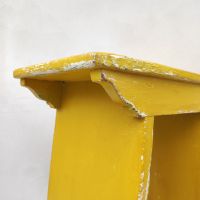 Ingrandisci l'immagine Miniatura dell'articolo Sgabello rurale vintage Sgabello rurale di campagna vintage n.361