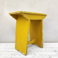 Ingrandisci l'immagine Miniatura dell'articolo Sgabello rurale vintage Sgabello rurale di campagna vintage n.361