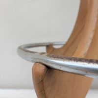 Ingrandisci l'immagine Miniatura dell'articolo Sgabello da laboratorio Sgabello da architetto tecnigrafo vintage n.362