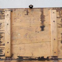 Miniatura dell'articolo Contenitori Cassa da viaggio militare vintage n.412