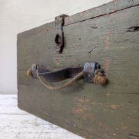 Miniatura dell'articolo Contenitori Cassa da viaggio militare vintage n.412