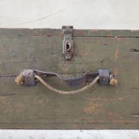 Miniatura dell'articolo Contenitori Cassa da viaggio militare vintage n.412