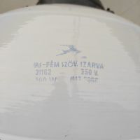 Miniatura dell'articolo Lampada industriale a sospensione Lampada industriale vintage Ungherese a sospensione D41 n.433