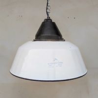 Miniatura dell'articolo Lampada industriale a sospensione Lampada industriale vintage Ungherese a sospensione D41 n.433