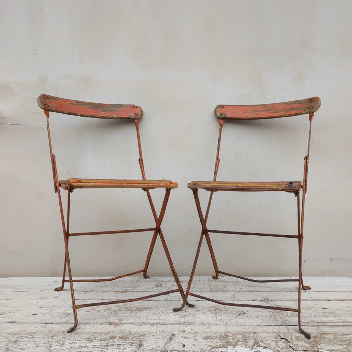 Immagine dell'articolo Sedie Sedie pieghevoli da bistrot vintage n.468