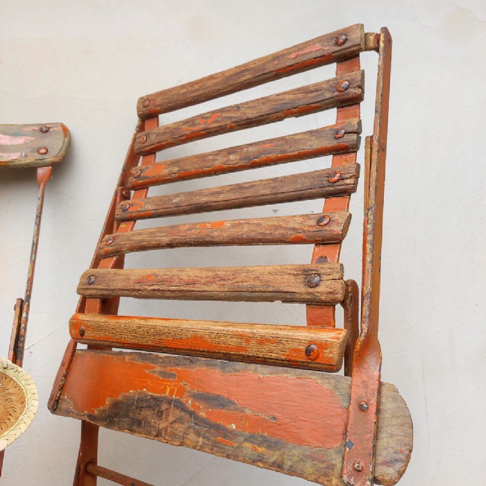 Immagine dell'articolo Sedie Sedie pieghevoli da bistrot vintage n.468