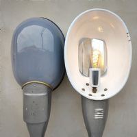 Miniatura dell'articolo Lampione industriale da parete - Oggetto n.17