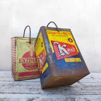 Miniatura dell'articolo Contenitori dell'estratto di malto vintage - Oggetto n.296