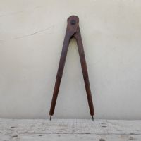 Miniatura dell'articolo 8 compassi in legno da artigiano antichi - Oggetto n.316