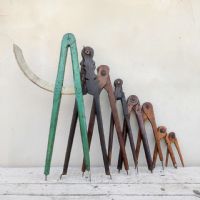 Miniatura dell'articolo 8 compassi in legno da artigiano antichi - Oggetto n.316