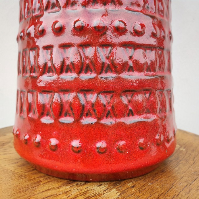 Miniatura dell'articolo Vaso Fat lava West Germany vintage - Oggetto n.144