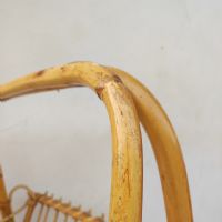 Ingrandisci l'immagine Miniatura dell'articolo Contenitori Portariviste midcentury in bamboo vintage n.383