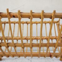 Ingrandisci l'immagine Miniatura dell'articolo Contenitori Portariviste midcentury in bamboo vintage n.383