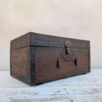 Miniatura dell'articolo Contenitori Cassa da viaggio militare vintage n.413