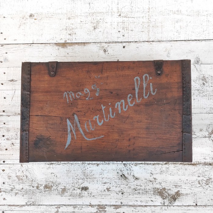 Immagine dell'articolo Contenitori Cassa da viaggio militare vintage n.413