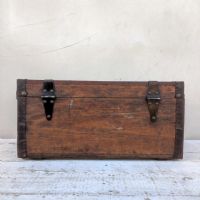 Miniatura dell'articolo Contenitori Cassa da viaggio militare vintage n.413