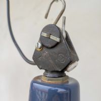 Miniatura dell'articolo Lampada industriale a sospensione vintage EKA Ungheria - Oggetto n.261