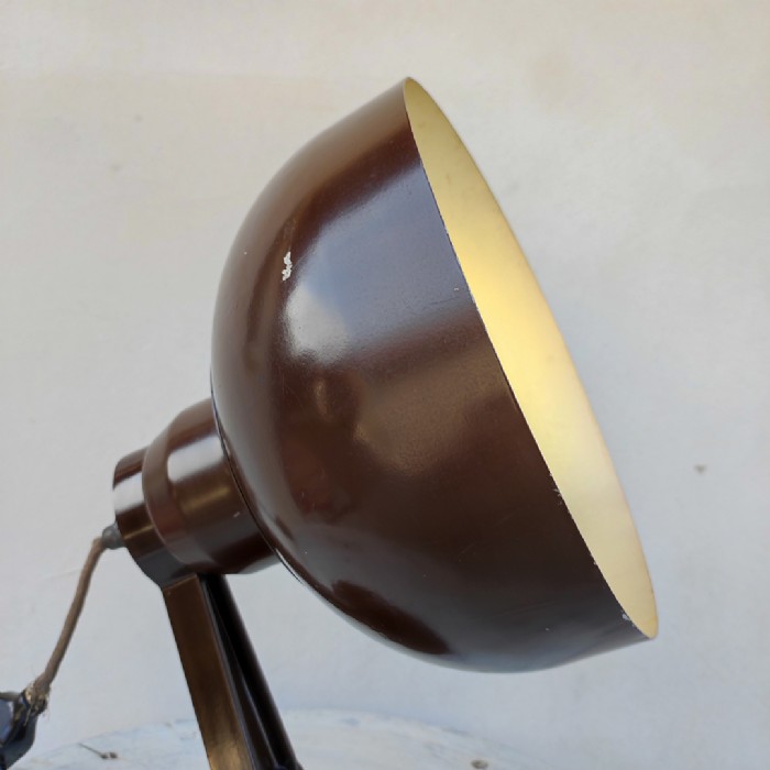 Lampada da scrivania industriale laboratorio Zeiss vintage - foto 2