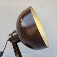 Lampada da scrivania industriale laboratorio Zeiss vintage - miniatura 2