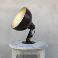 Lampada da scrivania industriale laboratorio Zeiss vintage - miniatura 9