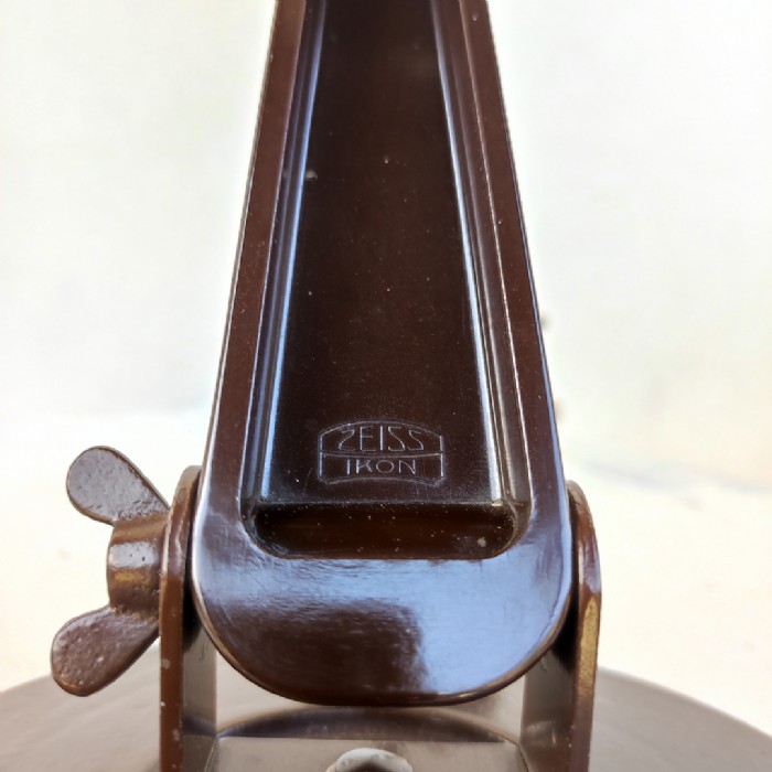 Lampada da scrivania industriale laboratorio Zeiss vintage - foto 17