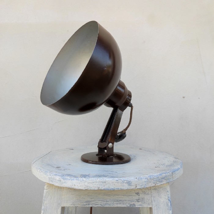 Lampada da scrivania industriale laboratorio Zeiss vintage - foto 10