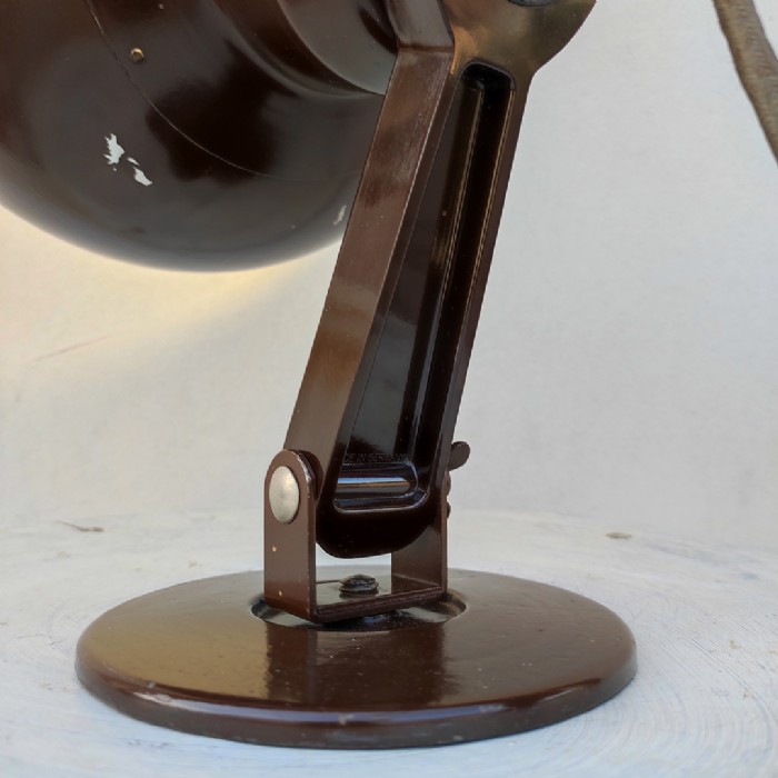 Lampada da scrivania industriale laboratorio Zeiss vintage - foto 13