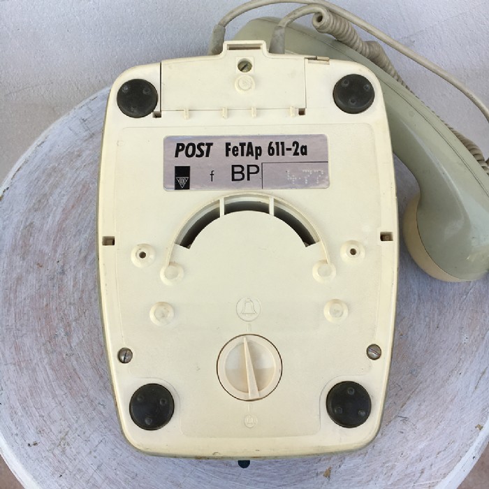 Miniatura dell'articolo Telefono a rotella tedesco Vintage - Oggetto n.145
