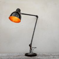 Lampada industriale banco di lavoro vintage - miniatura 10