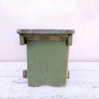 Ingrandisci l'immagine Miniatura dell'articolo Sgabello industriale Sgabello industriale in legno vintage n.367