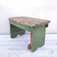 Ingrandisci l'immagine Miniatura dell'articolo Sgabello industriale Sgabello industriale in legno vintage n.367