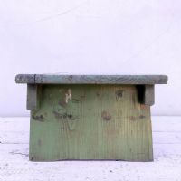 Ingrandisci l'immagine Miniatura dell'articolo Sgabello industriale Sgabello industriale in legno vintage n.368