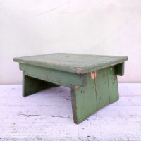 Ingrandisci l'immagine Miniatura dell'articolo Sgabello industriale Sgabello industriale in legno vintage n.368