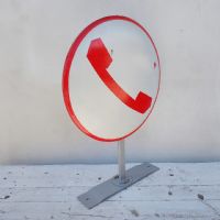 Miniatura dell'articolo Insegna telefonica Sip bifacciale anni 80/90  - Oggetto n.202