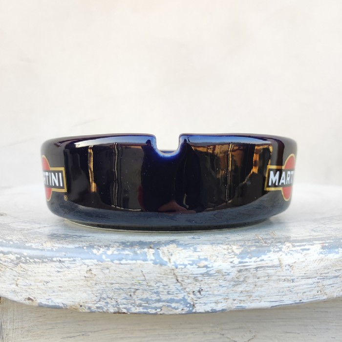 Immagine dell'articolo Posacenere Posacenere Martini ceramica blu Vintage n.428