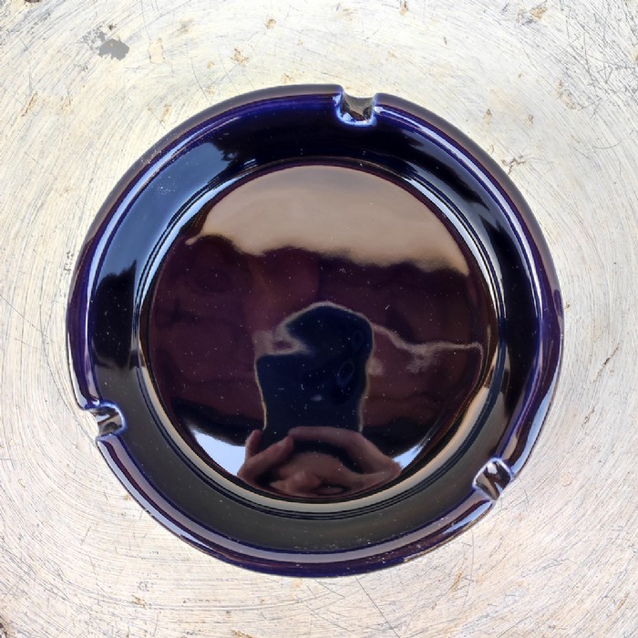 Immagine dell'articolo Posacenere Posacenere Martini ceramica blu Vintage n.428