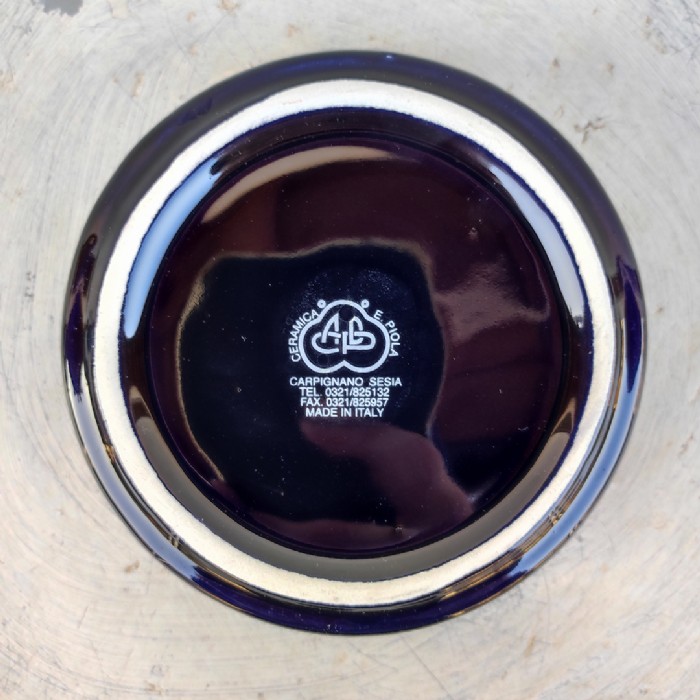 Immagine dell'articolo Posacenere Posacenere Martini ceramica blu Vintage n.428