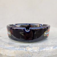 Miniatura dell'articolo Posacenere Posacenere Martini ceramica blu Vintage n.428