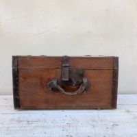 Miniatura dell'articolo Contenitori Cassa da viaggio militare vintage n.414