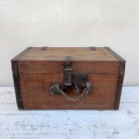 Miniatura dell'articolo Contenitori Cassa da viaggio militare vintage n.414