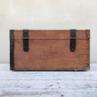 Miniatura dell'articolo Contenitori Cassa da viaggio militare vintage n.414